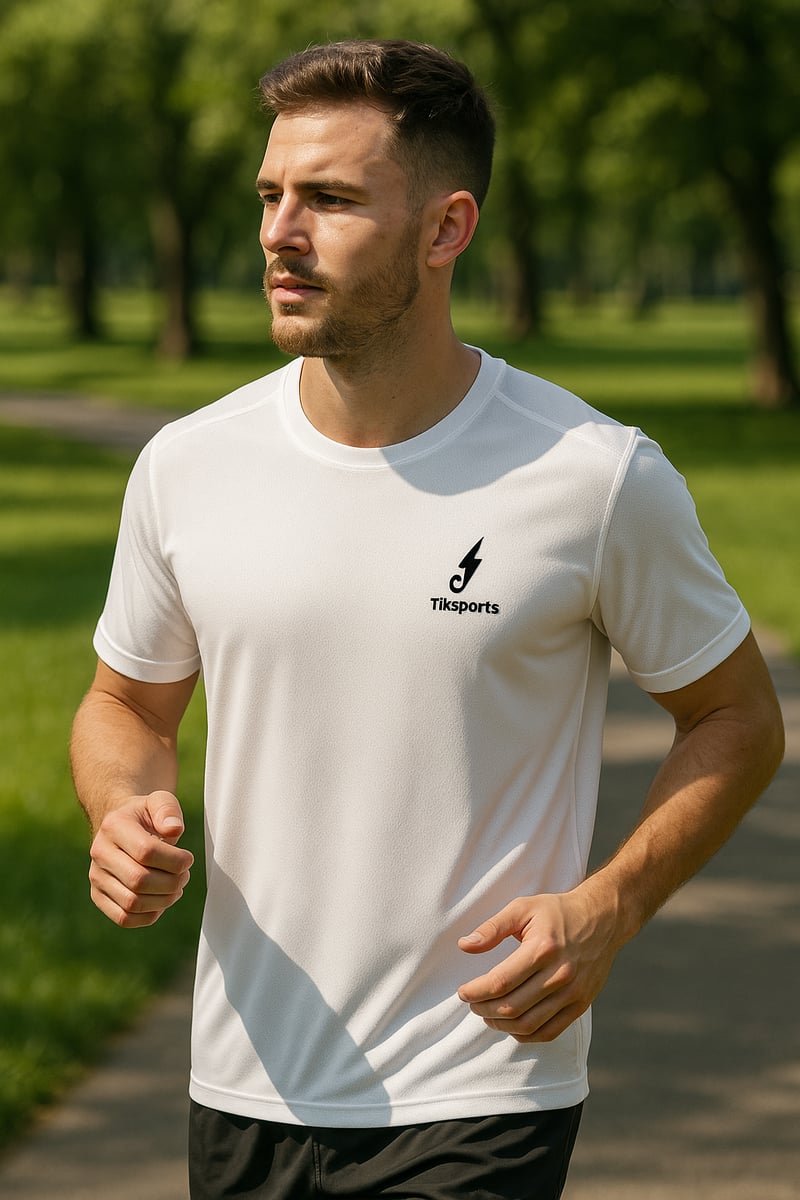 Nome do produto: Camisa Tiksports Dry UV Tech – Respiração Ativa, Proteção Solar e Tecido Inteligente Antiodor