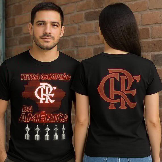 Camisa Tiksports Dry UV Tech Flamengo – Respiração Ativa, Proteção Solar e Tecido Inteligente Antiodor