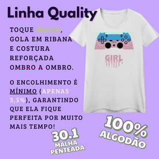 Nome do produto PLAYER GIRL (LINHA QUALITY) 