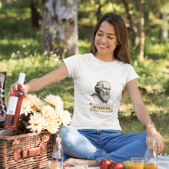 Camiseta Sabedoria Filósofo
