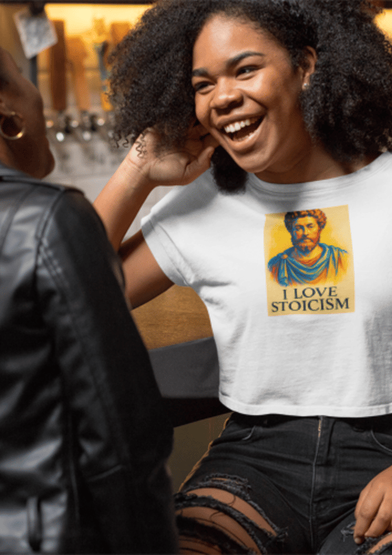 Camisa Cropped - I LOVE STOICISM