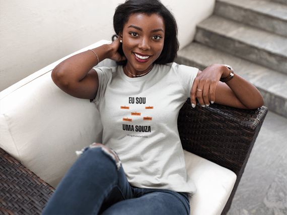 Baby Long Feminina Eu Sou Uma Souza – Nome Que Representa (Quality Adulto)
