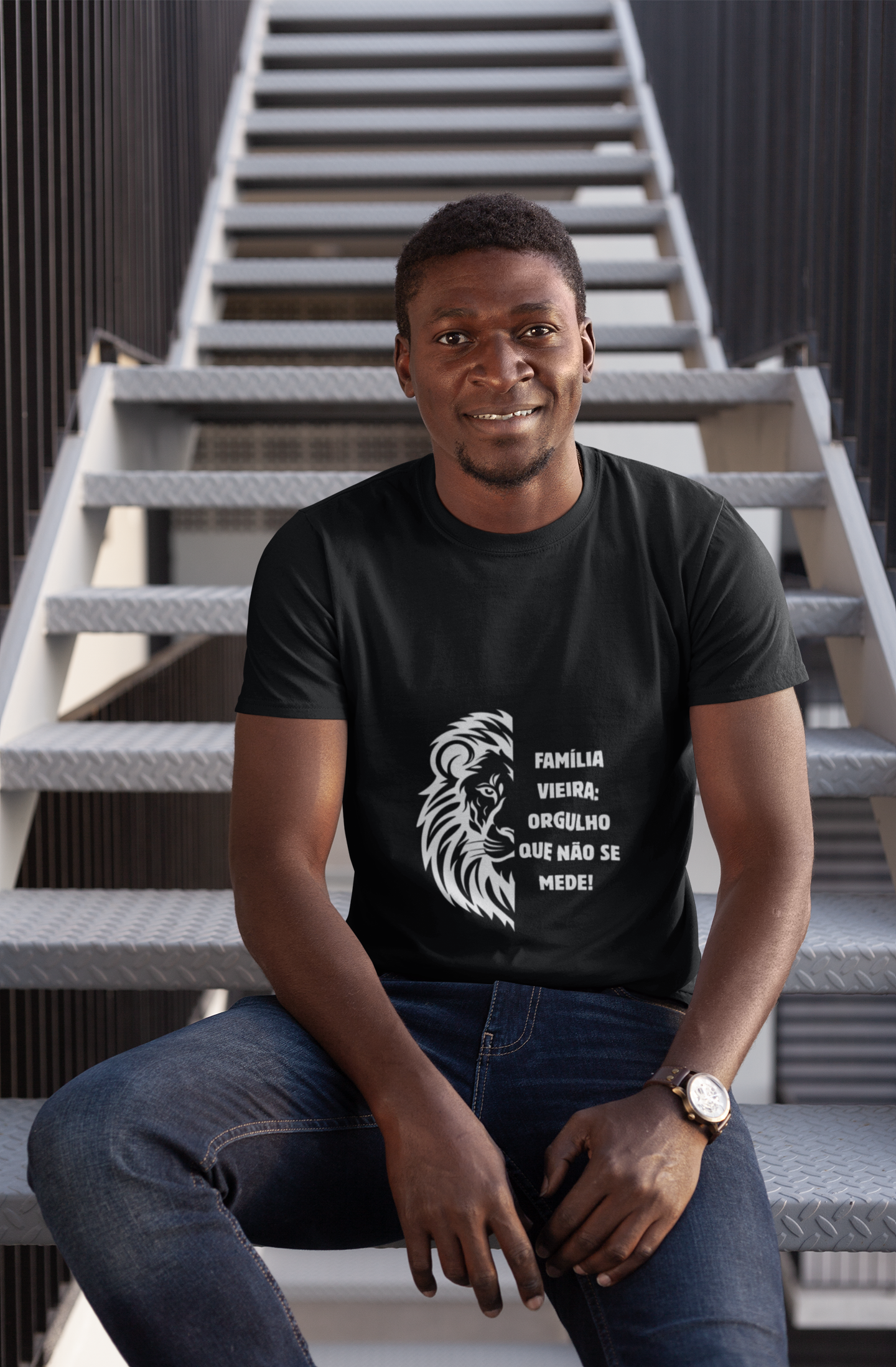 Família Vieira – Camiseta com Orgulho Infinito (Malha Quality)