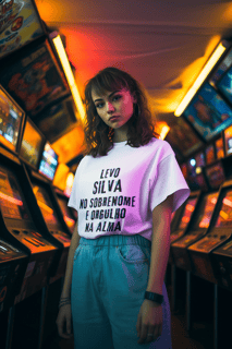 Nome do produto Camiseta Unissex Silva no Nome, Orgulho na Alma (Malha Quality)