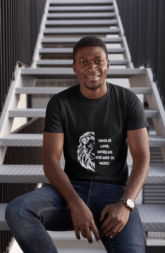 Família Lima – Camiseta com Orgulho Infinito (Malha Quality)