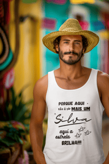 Regata Masculina Silva – Sua Estrela Brilha Aqui (Quality Adulto)