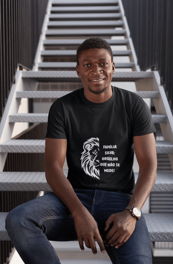 Família Silva – Camiseta com Orgulho Infinito (Malha Quality)