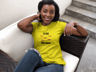 Nome do produto Baby Long Feminina Eu Sou Uma Souza – Nome Que Representa (Quality Adulto)