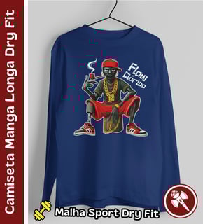 Mano Saci - Camiseta Manga Longa Sport Dry UV