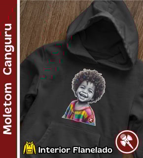 Criança Interior 01 - Moletom Canguru