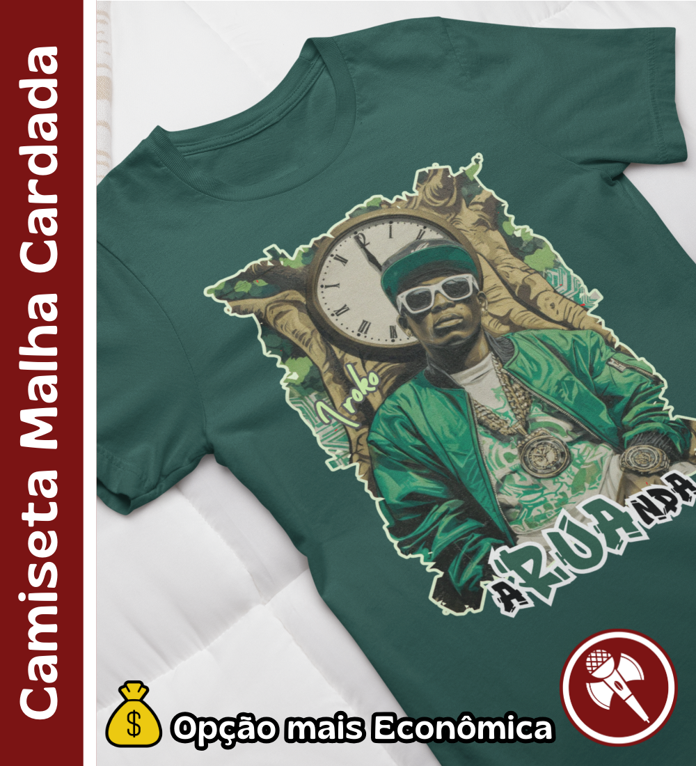 Nome do produto: Iroko 01 - Camiseta Malha Cardada