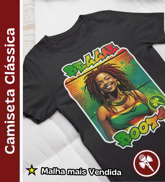 Reggae Roots - Camiseta Clássica