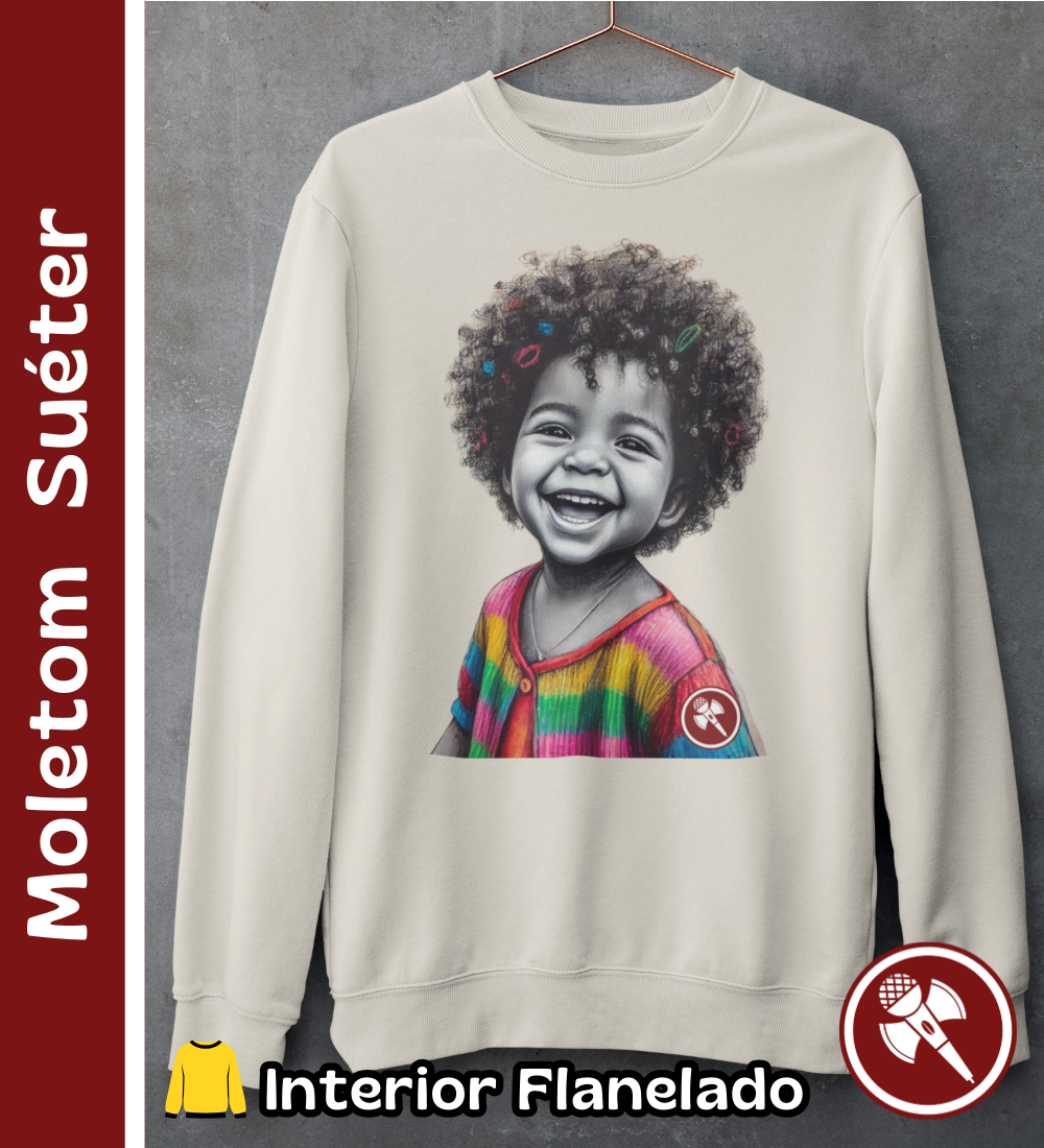 Nome do produto: Criança Interior 01 - Moletom Suéter