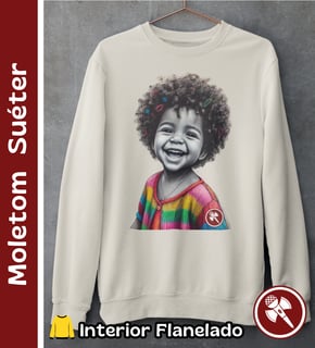 Criança Interior 01 - Moletom Suéter