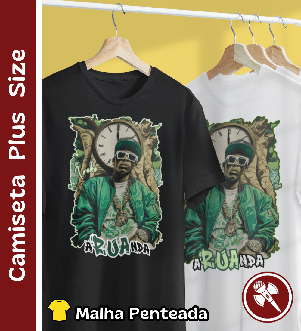 Nome do produto: Iroko 01 - Camiseta Plus Size