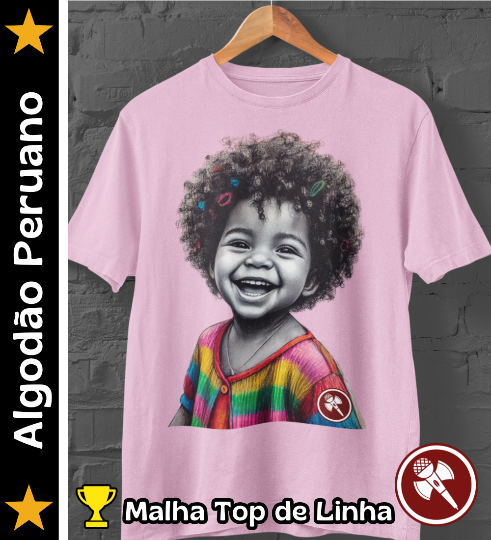 Nome do produto: Criança Interior 01 - Camiseta de Algodão Peruano
