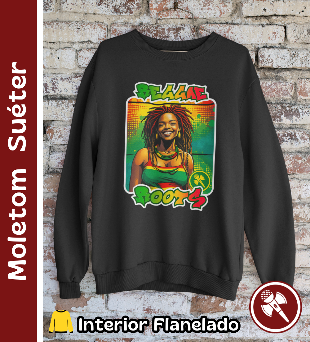 Nome do produto: Reggae Roots - Moletom Suéter