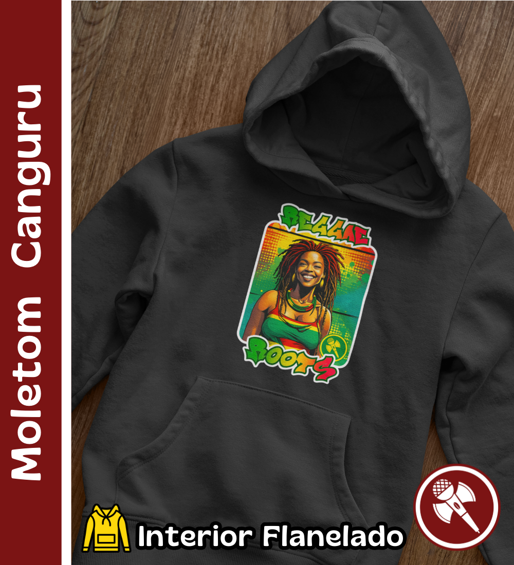 Nome do produto: Reggae Roots - Moletom Canguru