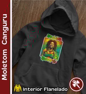 Nome do produto Reggae Roots - Moletom Canguru