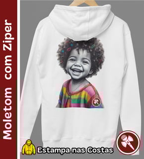 Criança Interior 01 - Moletom com Ziper