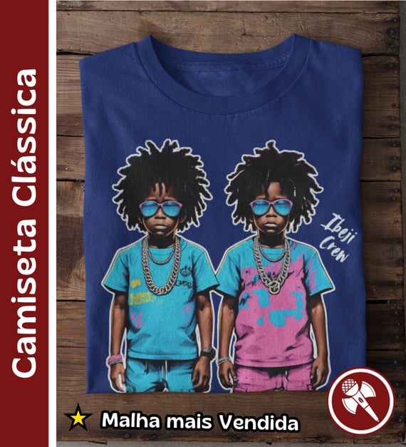 Ibeji Crew - Camiseta Clássica