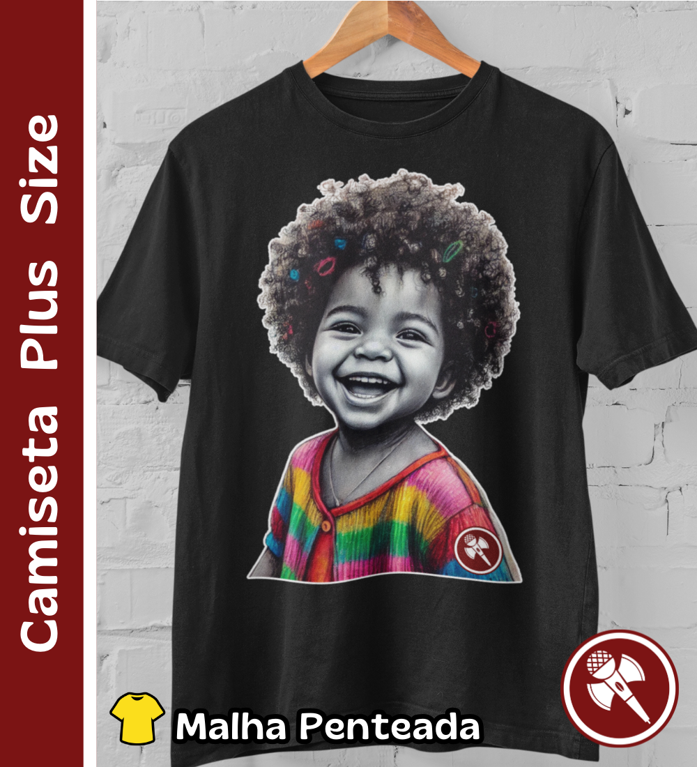 Nome do produto: Criança Interior 01 - Camiseta Plus Size