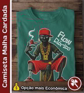 Mano Saci - Camiseta Malha Cardada