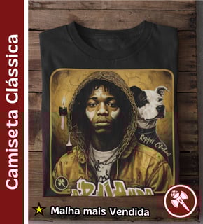 Nome do produto Rapper Obaluaê - Camiseta Clássica