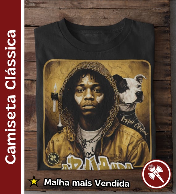 Rapper Obaluaê - Camiseta Clássica
