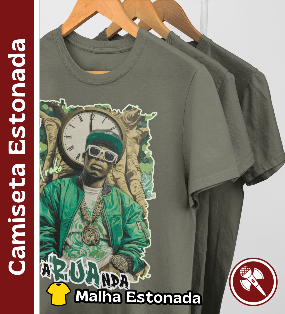 Nome do produto: Iroko 01 - Camiseta Estonada