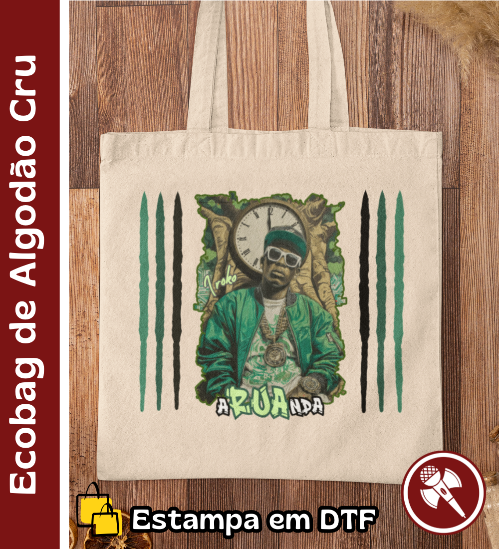 Nome do produto: Iroko 01 - Ecobag Algodão Cru
