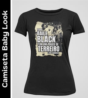 Baile Black (Soul Train) - Camiseta Baby Look
