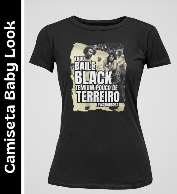 Baile Black (Soul Train) - Camiseta Baby Look