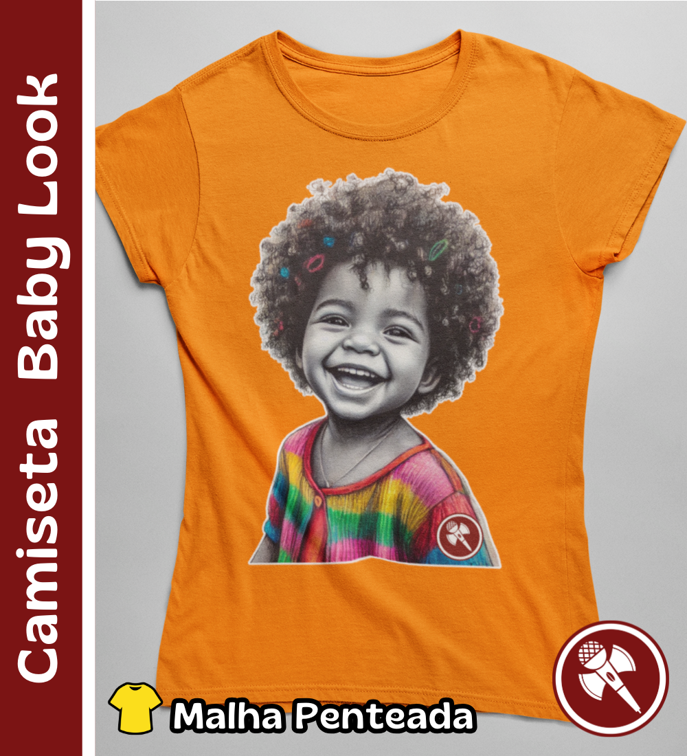 Nome do produto: Criança Interior 01 - Camiseta Baby Look
