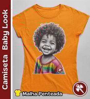 Criança Interior 01 - Camiseta Baby Look