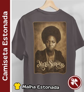 Nina Simone 01 - Camiseta Estonada