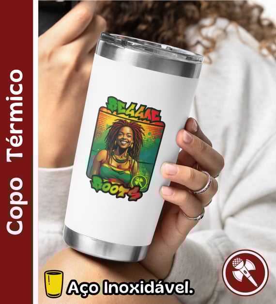 Reggae Roots - Copo Térmico