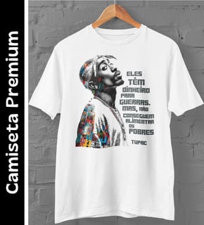 Tupac Shakur - Camiseta Premium