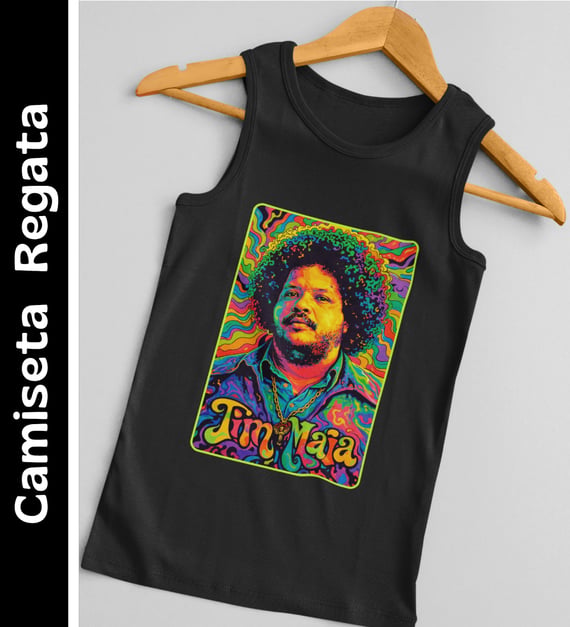 Tim Maia - Camiseta Regata
