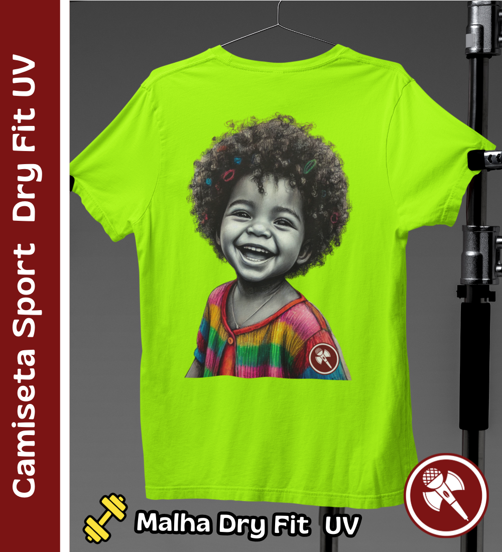 Nome do produto: Criança Interior 01 - Camiseta Sport Dry UV