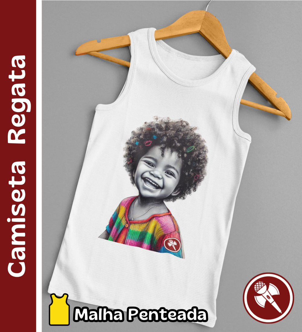 Nome do produto: Criança Interior 01 - Camiseta Regata