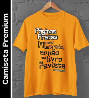 Páginas Pretas - Camiseta Premium