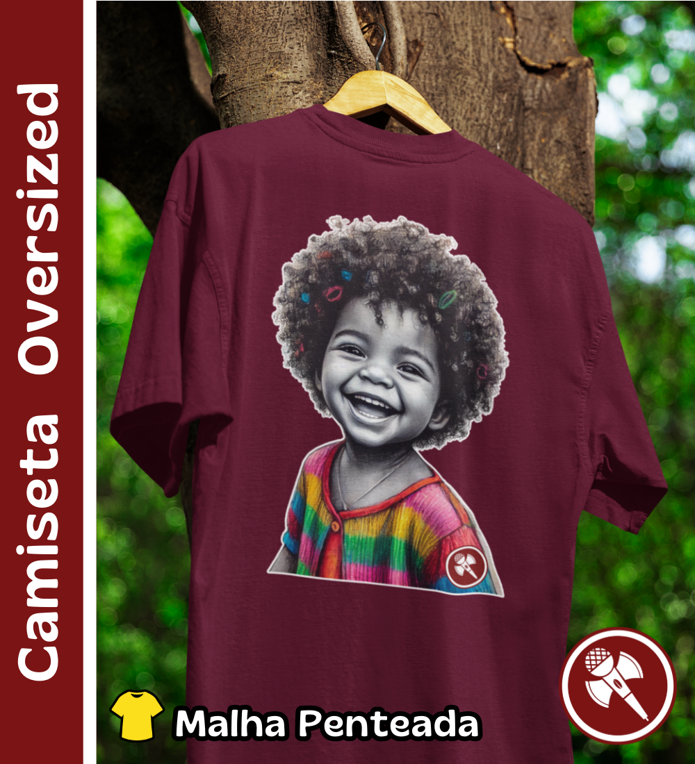 Nome do produto: Criança Interior 01 - Camiseta Oversized