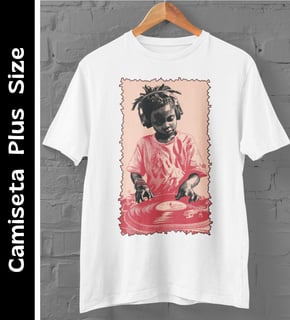 Menino DJ - Camiseta Plus Size