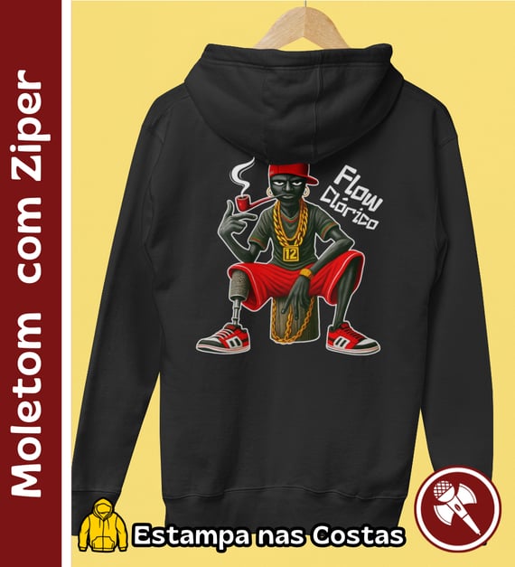 Mano Saci - Moletom com Ziper