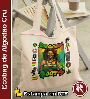 Reggae Roots - Ecobag Algodão Cru