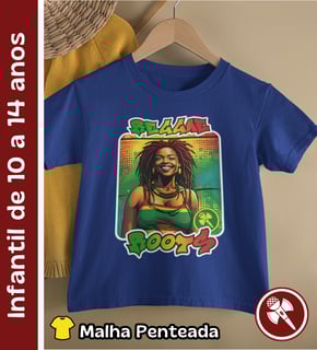 Reggae Roots - Camiseta Intantil de 10 a 14 anos