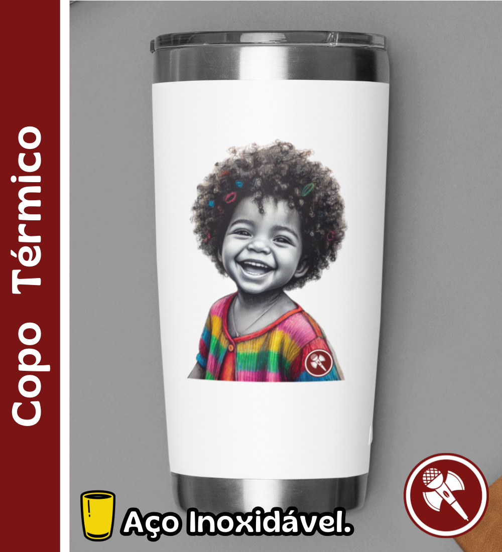 Nome do produto: Criança Interior 01 - Copo Térmico