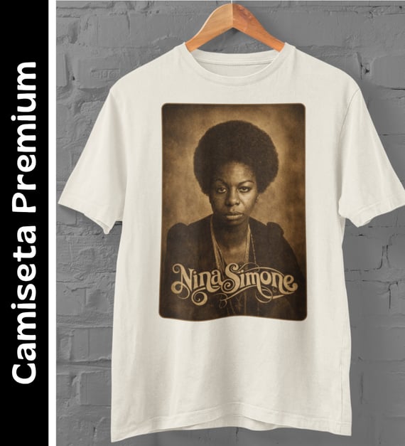 Nina Simone - Camiseta Premium