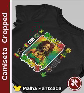Reggae Roots - Camiseta Cropped